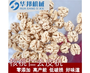 堅果核桃仁去皮機(jī) 蜂蜜脫衣核桃仁設(shè)備